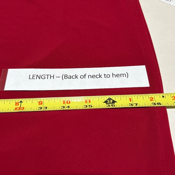 Lauren Ralph Lauren Womens 3/4 Sleeve Midi Dress Sz 14 Ruched Bodycon Stretch - Picture 5 of 10